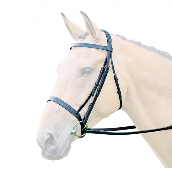Bridleway Lavello Cavesson Bridle - Black