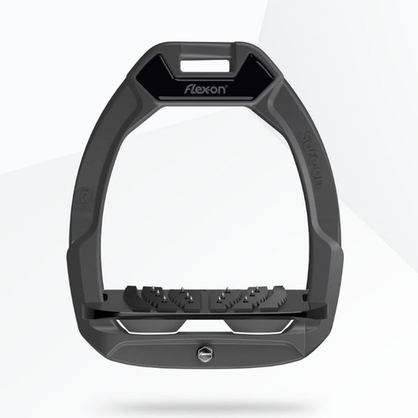 SAFE-ON Inclined Ultra Grip Stirrup - Dark Grey