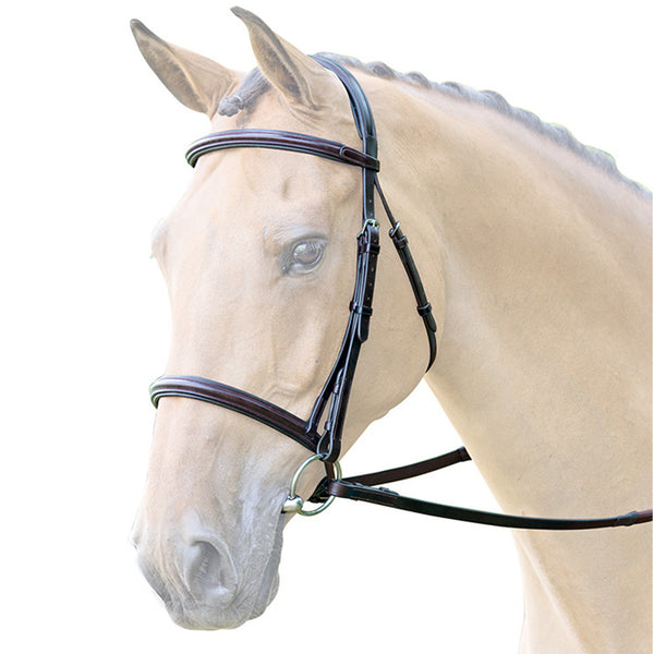 Bridleway Lavello Cavesson Bridle - Havana