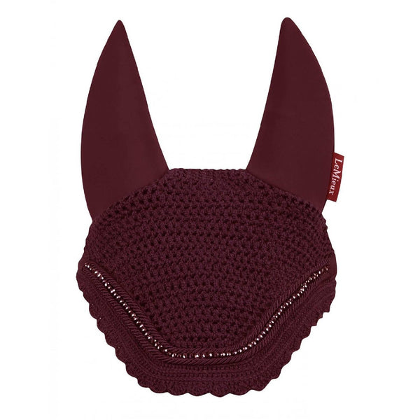 LeMieux Diamante Acoustic Fly Hood - Burgundy