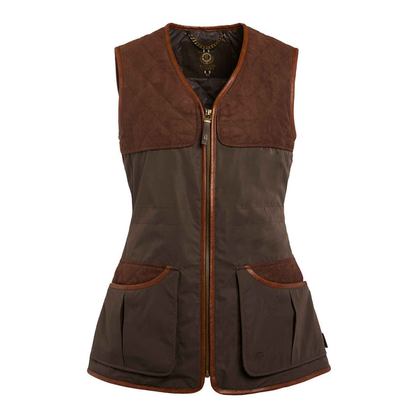 Holland Cooper Clay Vest - Chocolate