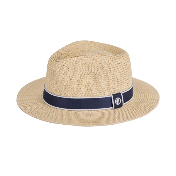 Holland Cooper Francesca Hat - Natural Navy