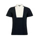 Holland Cooper Gatcombe Short Sleeve Showshirt - Ink Navy