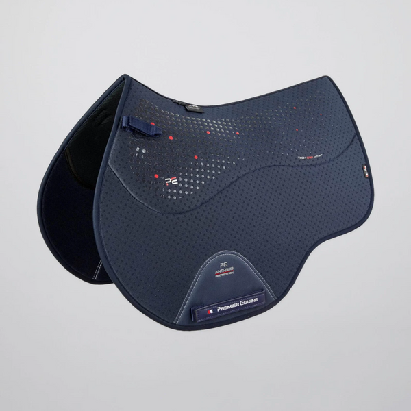 Premier Equine Close Contact Airtechnology Anti-Slip GP/Jump Square - Navy
