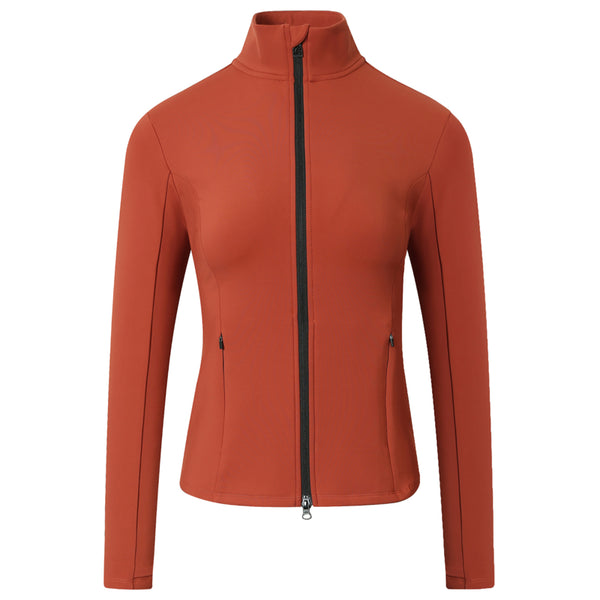 Covalliero Ladies Training Jacket - Rust