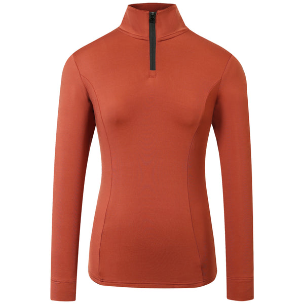 Covalliero Ladies Active Shirt - Rust
