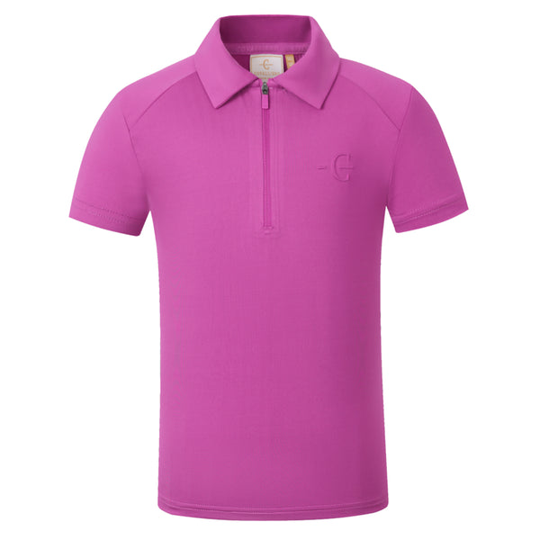 Covalliero Childs Polo Shirt - Bright Berry