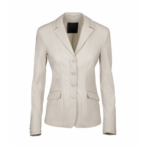 Pikeur Ladies Klea Pepita Show Jacket - Ivory