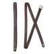 Velociti Lusso Non Stretch Stirrup Leathers - Havana