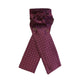 Pin Spot Riding Stock - Maroon/White