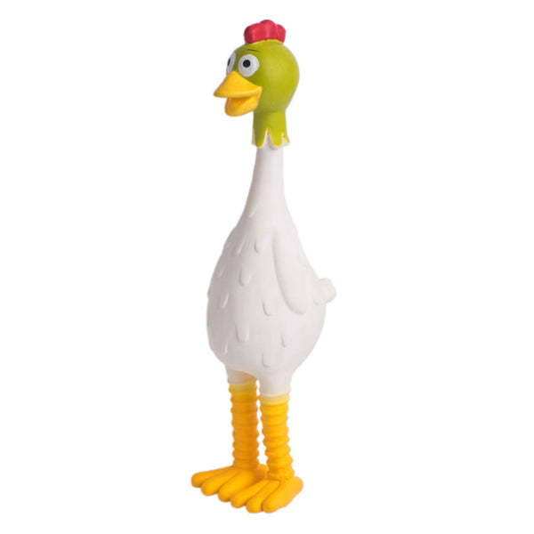 Petface Standing Chicken Dog Toy