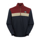 Ridgeline Mens Back Slider Rugby Top - Navy Multi
