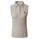 Covalliero Ladies Sleeveless Polo - Biege