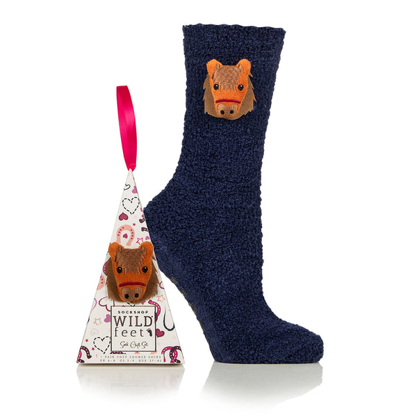Wildfeet Ladies Pyramid Patterned Boxed Gift - Pony
