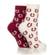 Wildfeet Kids Fluffy Feather Socks 2 Pack - Horse Shoe