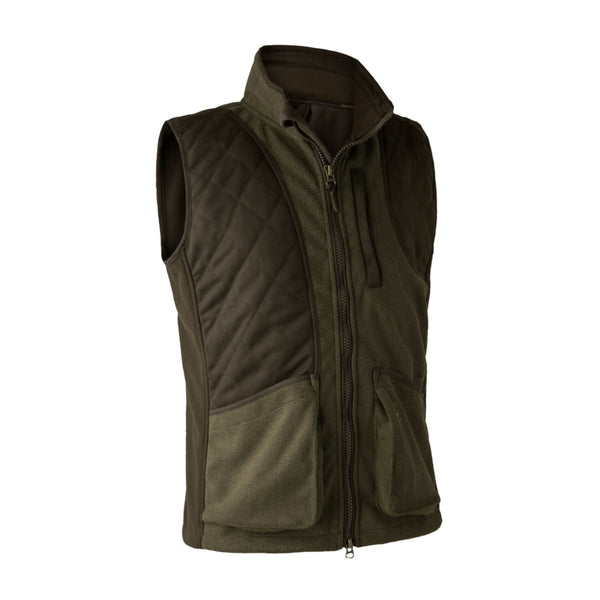 Deerhunter Mens Gamekeeper Shooting Waistcoat - Graphite Green
