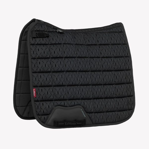 LeMieux 3D Mesh Self-Cool Dressage Square - Black