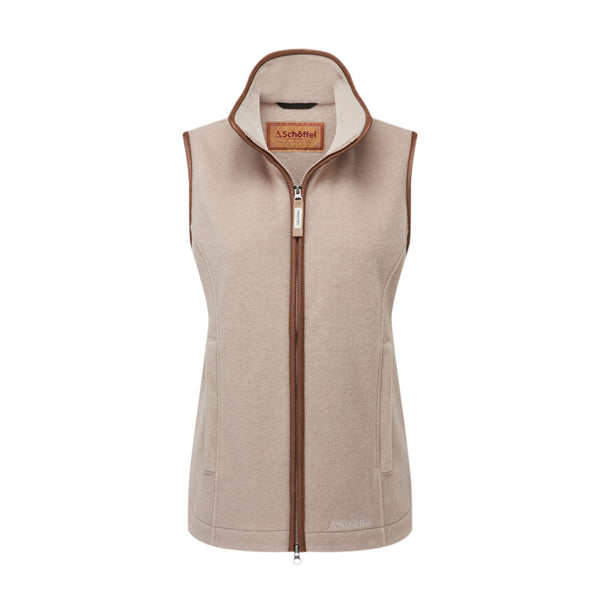 Schoffel Ladies Lyndon II Fleece Gilet - Mushroom