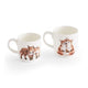 Wrendale 'The Foxes' Fox Parent and Child Mug Gift Set