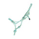 Hy Equestrian Rope Halter - Bright Blue