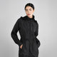 Aztec Diamond Lightweight Rain Jacket - Black