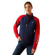 Ariat Ladies Team EQ Jacket - Navy Team/Red