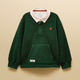 Joules Boys Fleece Rugby Shirt - Green