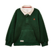 Joules Boys Fleece Rugby Shirt - Green
