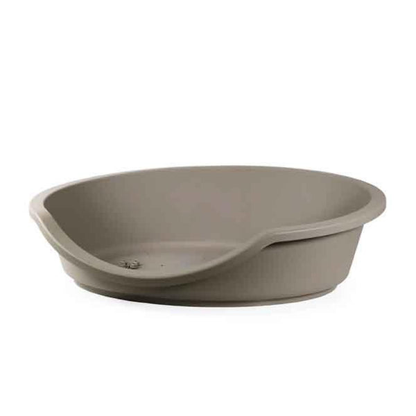 Eco Line Plastic Pet Bed - Mushroom Grey