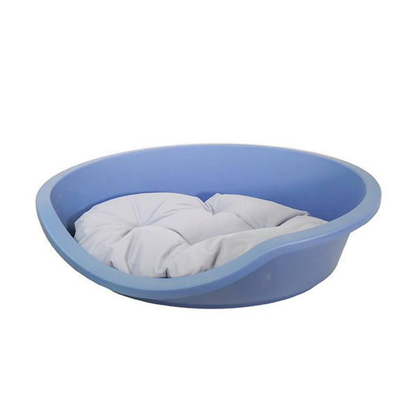 Eco Line Plastic Pet Bed - Ice Blue