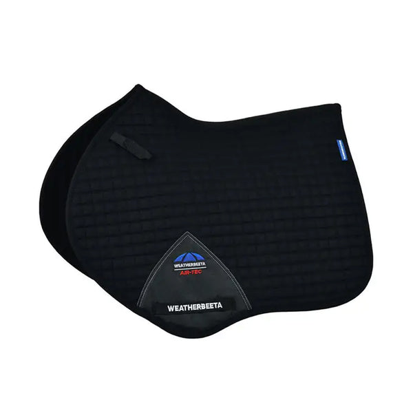 WeatherBeeta Prime Air-Tec Jump Shaped Saddle Pad - Black