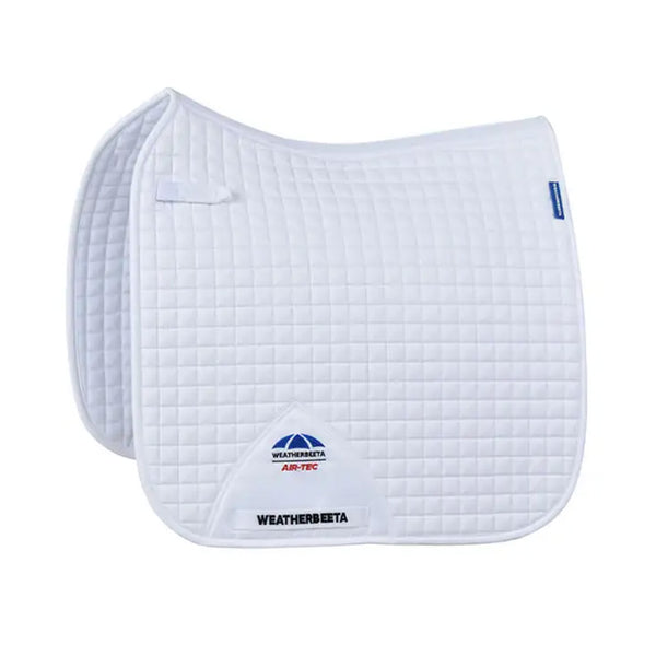 WeatherBeeta Prime Air-Tec Dressage Saddle Pad - White