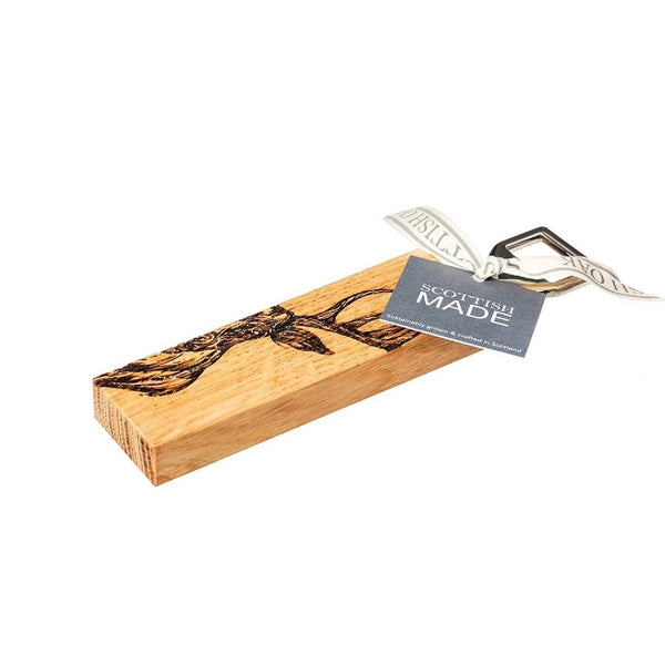Selbrae House Stag Oak Bottle Opener