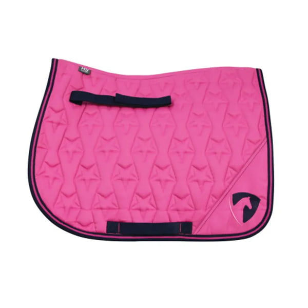 Hy Equestrian Belton Saddle Pad - Pink