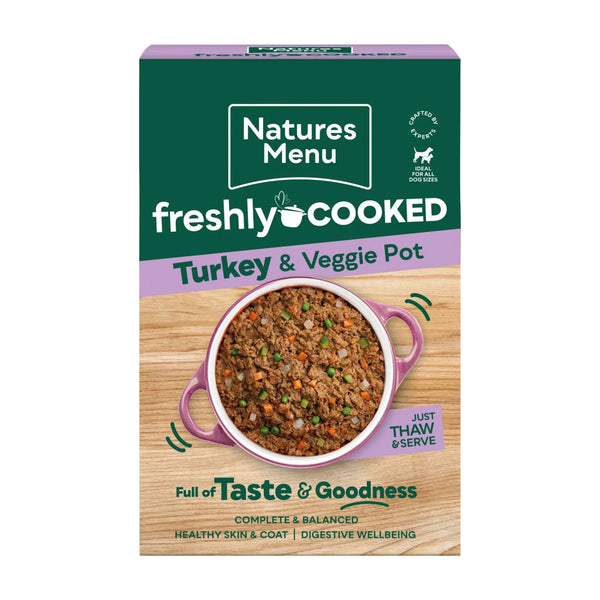 Natures Menu Freshly Cooked Turkey - 400g