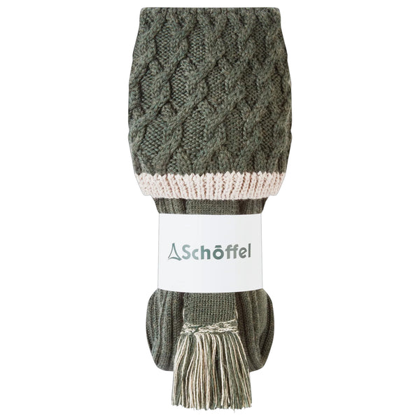 Schoffel Mens Lattice Socks - Dark Cedar