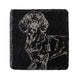 Selbrae House Single Slate Coaster - Dachshund