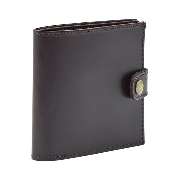 Chatham Pull Up Leather License Cover - Dark Brown