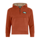 Ridgeline Kids Ballistic Long Sleeved Fleece Hoodie - Russet