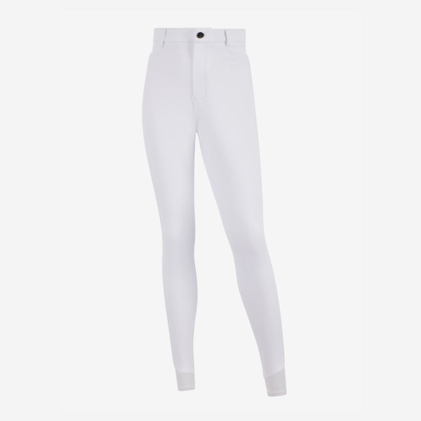 LeMieux Young Rider Boys Sports Breeches - White