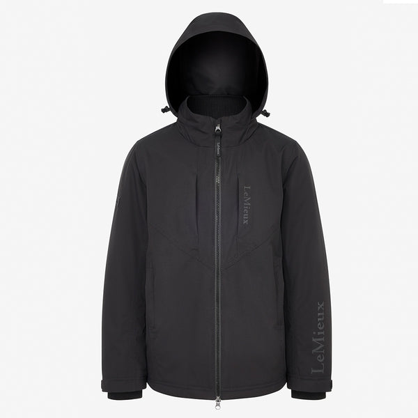 LeMieux Young Rider Boys Waterproof Team Jacket - Black