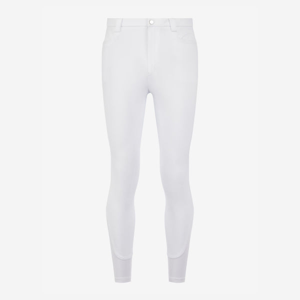 LeMieux Mens Sports Breeches - White