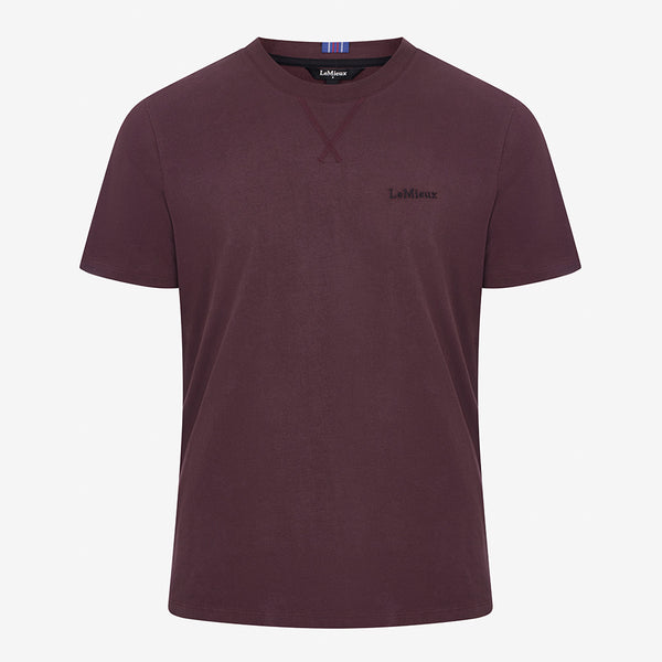 LeMieux Mens T-Shirt - Damson