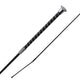 Woof Wear Twisted Dressage Whip - Black/SIlver