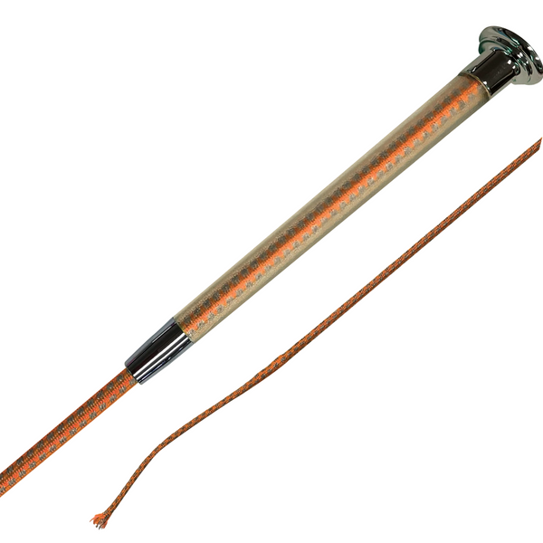 Woof Wear Hi Vis Riding Whip - Orange