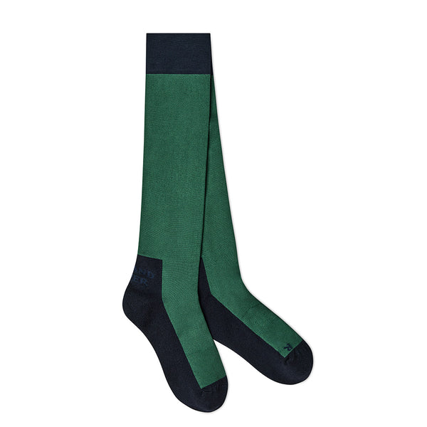 Holland Cooper Riding Socks - Racing Green/Navy