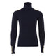 Holland Cooper Buttoned Knit Roll Neck - Ink Navy