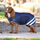 Digby and Fox Lite Waterproof Dog Coat - Navy