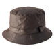 Heather Johnston Wax Bush Hat - Brown