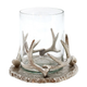 Culinary Concepts Hammered Glass Votive in Antler Holder